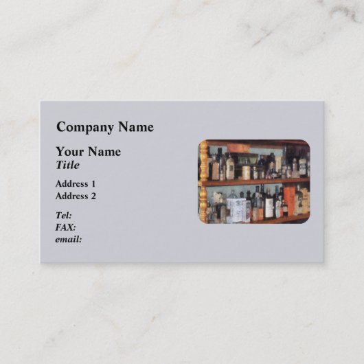 ボトルストア 名刺 (正面)