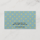 ボトルスプレー/水玉模様 名刺 (裏面)