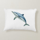 ボトルノースのドルフィン枕 アクセントクッション (裏面)