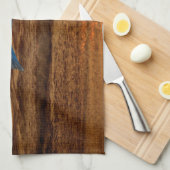 ボトルノースドルフィンアットサンセット キッチンタオル (四つ折り)