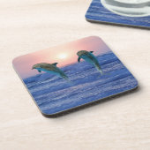 ボトルノースドルフィンアットサンライズ コースター (左側)