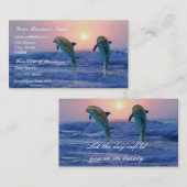 ボトルノースドルフィンアットサンライズ 名刺 (正面/裏面)