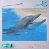 ボトルノースドルフィンデクページティッシュペーパー 薄葉紙 (クラフト)