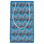 ボトルノースドルフィン小抱き枕 スモールペーパーバッグ (正面)