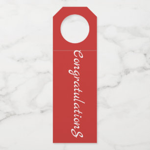 ボトルハンガー – おめでとう ボトルネックタグ