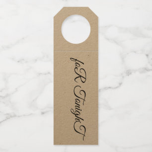 ボトルハンガー – 今夜 ボトルネックタグ