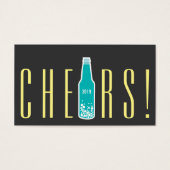 ボトルポップ・アートの応援新年ホリデーパーティギフトラベル (正面)