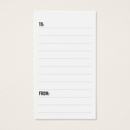 ボトルポップ・アートの応援新年ホリデーパーティギフトラベル (裏面)