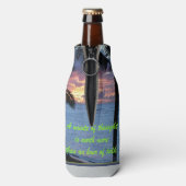 ボトルラップ考えの分数 ボトルクーラー (ボトル裏面)