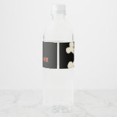 ボトルラベル「スカル」 ペットボトルラベル (裏面)