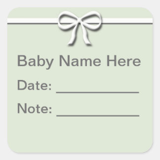 ボトルラベル スクエアシール