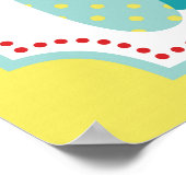 ボトルリングや輪トスサインカーニバルサーカス誕生日 ポスター (角)