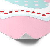 ボトルリングや輪トスサインカーニバルサーカス誕生日 ポスター (角)