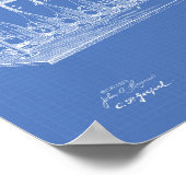 ボトル充填機1903特許技術青写真 ポスター (角)