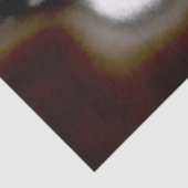 ボトル内のメッセージ：抽象芸術ブラウン、ティール（緑がかった色）、B & W 薄葉紙 (詳細)