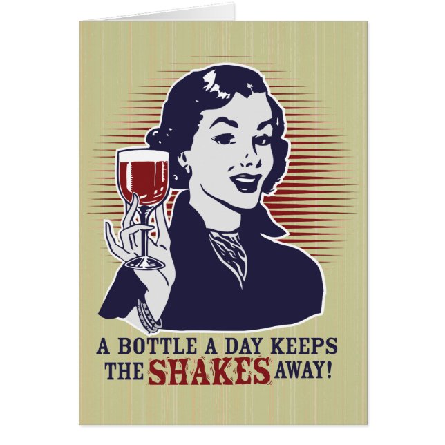 ボトル日のPersonalizableカード (正面)