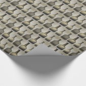 ボトル素朴スチルライフアートパターン ラッピングペーパー (角)