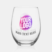 ボトル調和ステムレスワイングラス ステムなしワイングラス (正面)