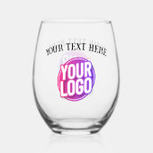 ボトル調和ステムレスワイングラス ステムなしワイングラス (裏面)