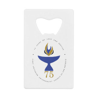 ボトル開口部(ロゴ付き) クレジットカード栓抜き