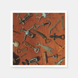 ボトル開放者 スタンダードカクテルナプキン