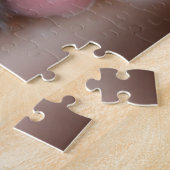 ボトル食べ物を与えの生まれたばかりの虎猫 ジグソーパズル (側面)