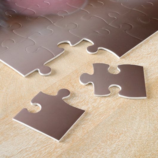 ボトル食べ物を与えの生まれたばかりの虎猫 ジグソーパズル (側面)