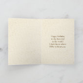 ボトル | ハッピーバースデーパパ カード (内部)