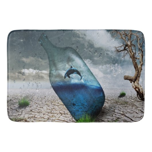 ボトル バスマット (正面)