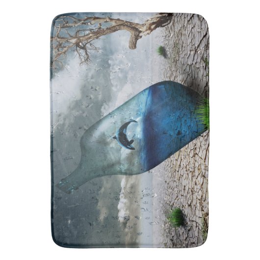 ボトル バスマット (正面縦)