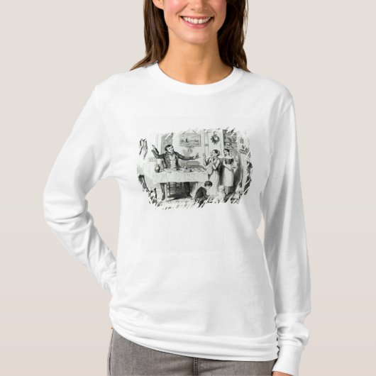 ボトル、プレートI Tシャツ (正面)