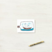 ボトル ポストイット (デスク上)