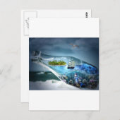 ボトル ポストカード (正面/裏面)