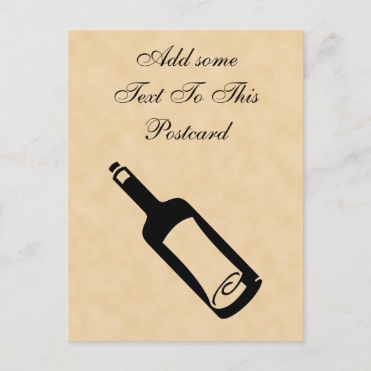 ボトル ポストカード (正面)