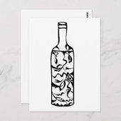 ボトル ポストカード (正面/裏面)