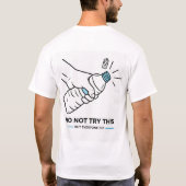 ボトル・ポップ・ミームTシャツ Tシャツ (裏面)