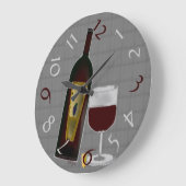 ボトル ラージ壁時計 (傾斜)