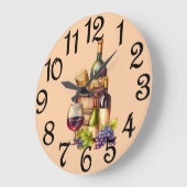 ボトル ラージ壁時計 (傾斜)