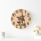 ボトル ラージ壁時計 (ホーム)