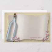 ボトル~横文房具 便箋 (正面/裏面)