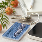 ボトレスイルカのグループ – オマーン キーホルダー (正面右)