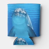 ボトレスドルフィンは水中でカメラを見る 缶クーラー (正面)