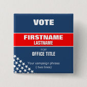 ボトンのカドリアドエレイサンcomエストレラス 缶バッジ (正面)