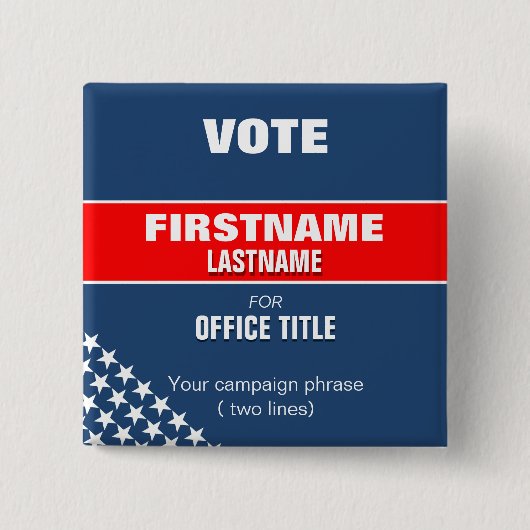 ボトンのカドリアドエレイサンcomエストレラス 缶バッジ (正面)