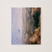 ボドマーによるイエローストーン川とミズーリ川の合流点 ジグソーパズル (縦)