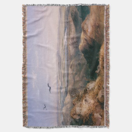 ボドマーによるイエローストーン川とミズーリ川の合流点 スローブランケット (正面縦)