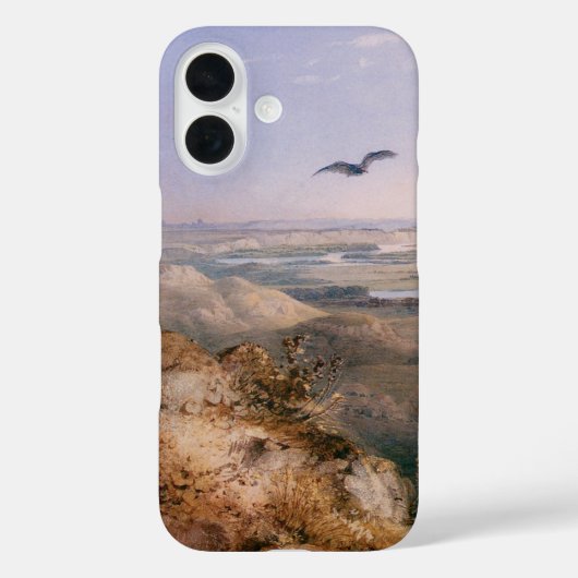 ボドマーによるイエローストーン川とミズーリ川の合流点 Case-Mate iPhoneケース (裏面)