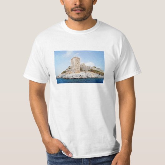 ボドラムの聖ペテロの城 Tシャツ (正面)
