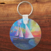 ボドラムターコイズコーストゲレットクルーズ キーホルダー (正面)