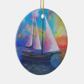 ボドラムターコイズコーストゲレットクルーズ セラミックオーナメント (右)